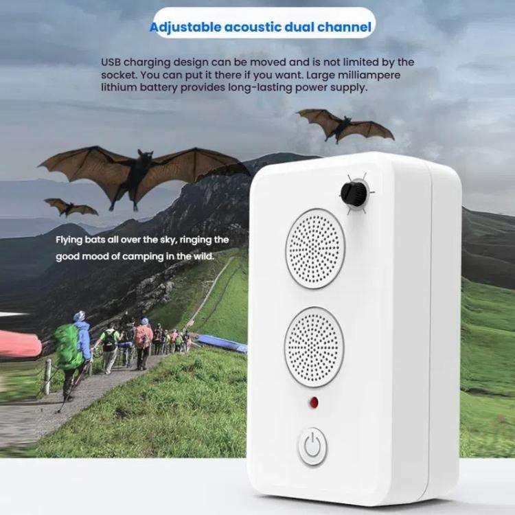 Removable Rechargeable Ultrasonic Bat-proof Mouse Repellent(JL-217S)