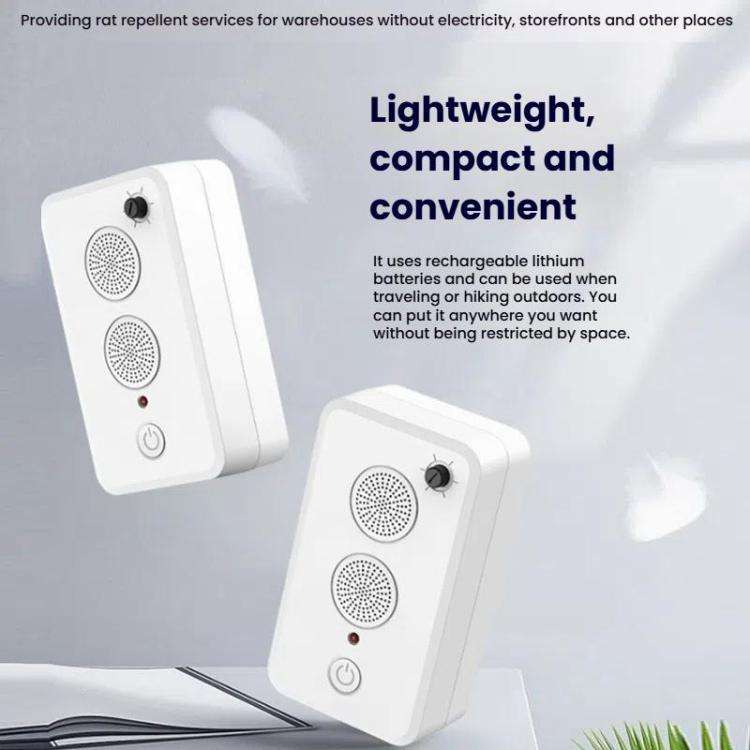 Removable Rechargeable Ultrasonic Bat-proof Mouse Repellent(JL-217S)