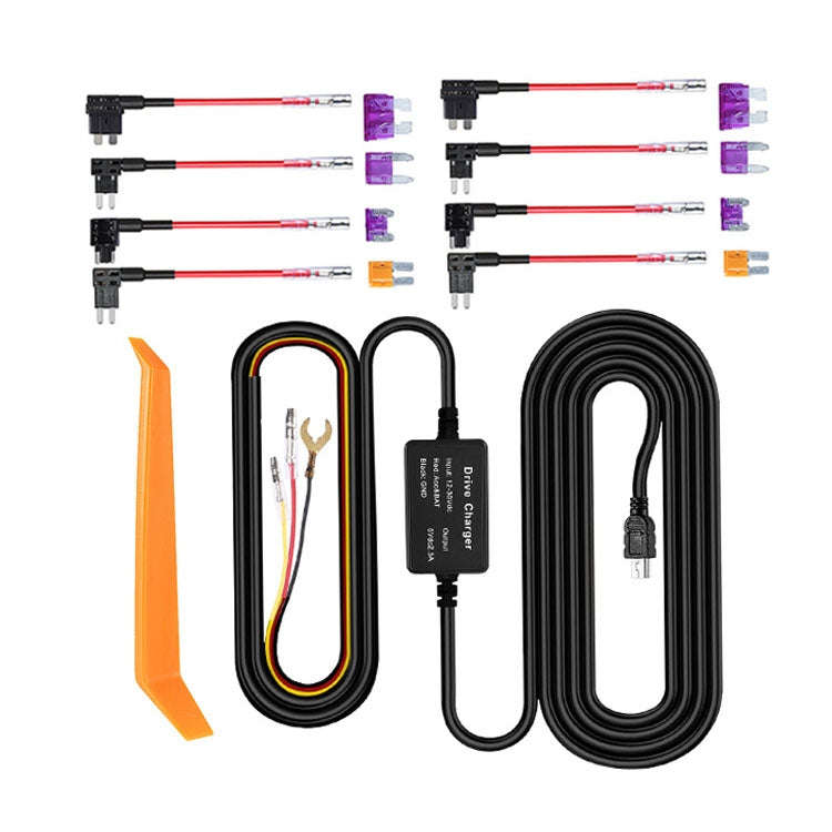 108 GPS Locator 12V/24V To 5V Low Voltage Protection Power Cable