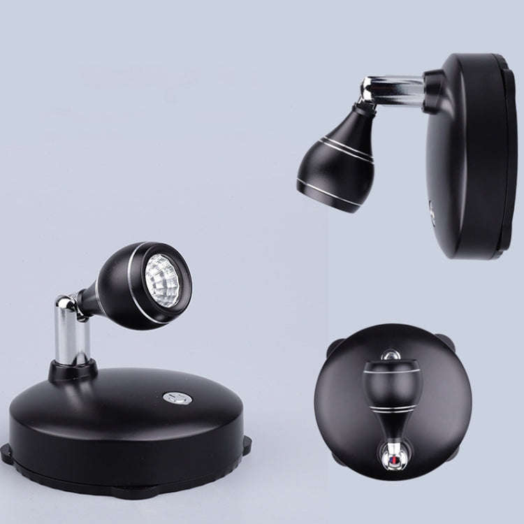 TL006 LED Wardrobe Jewelry Background RGB Ambient Spotlight, Style: Battery Power