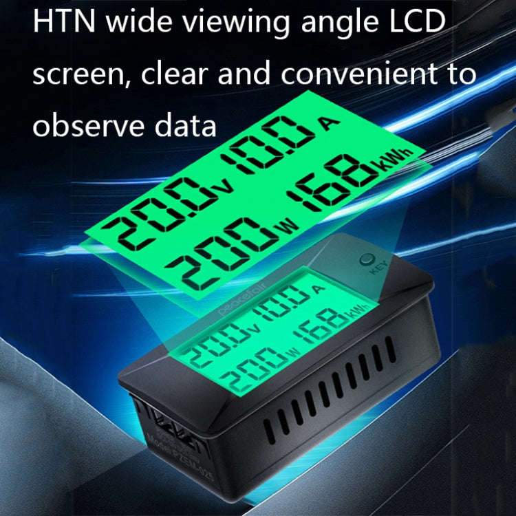 Peacefair PZEM-025 DC Multifunctional DC Digital Display Tester, Specification: 300A