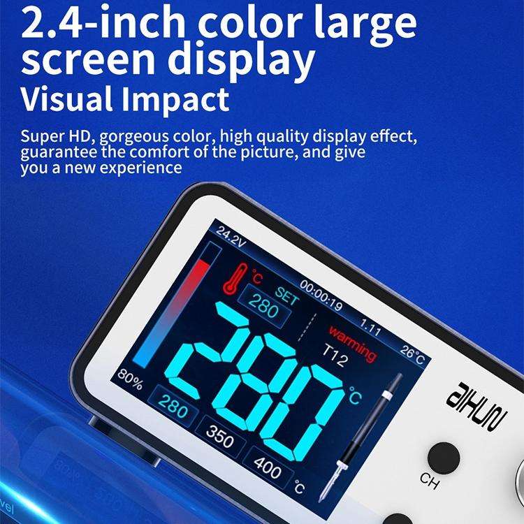 AIXUN T3A Soldering Station+T245 Welding Pen Precision Repair Welding Tool Set(EU Plug)