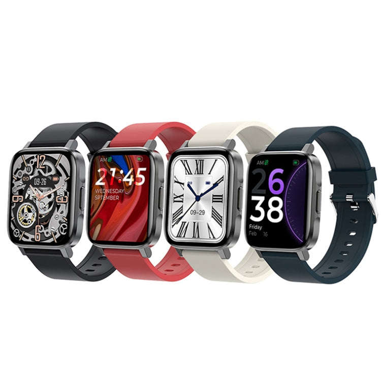 LOANIY F60 1.7 Inch Body Temperature Detection Smart Watch(Red)