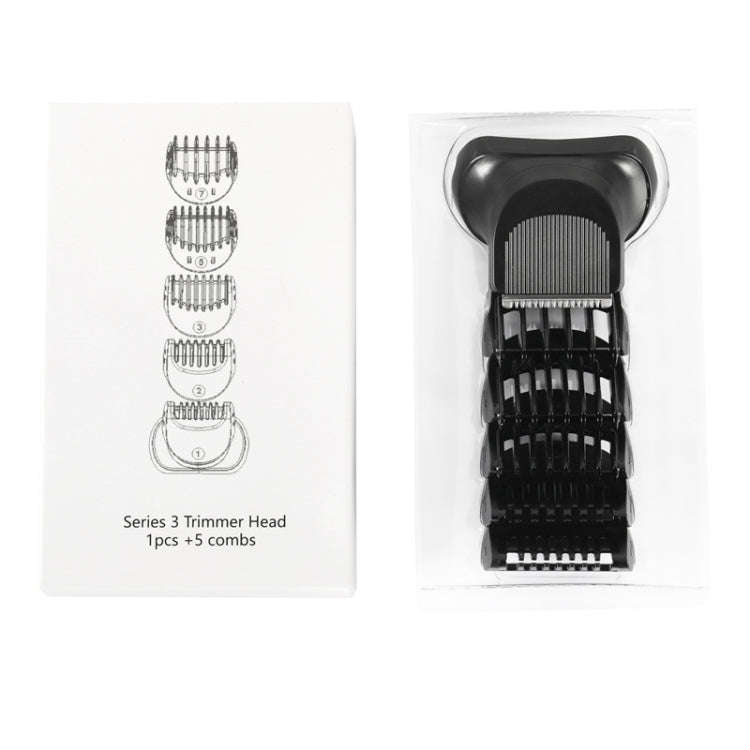 Electric Shaver 1 Head + 5 Combs For BRAUN 3 Series