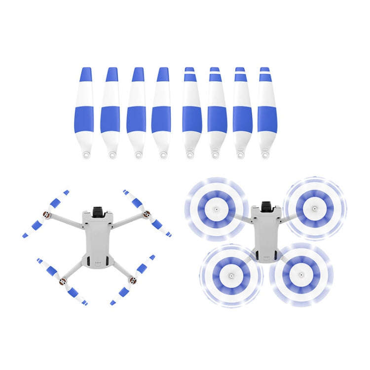 8 PCS 6030F Double Sided Colorful Low Noise Wing Propellers For DJI Mini 4 Pro/Mini 3 Pro, Color:...