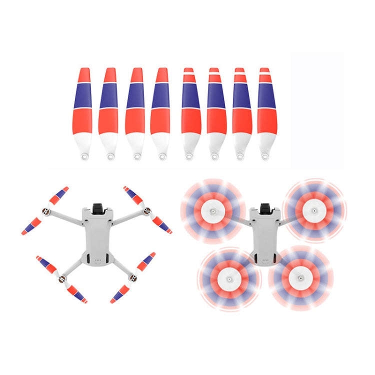8 PCS 6030F Double Sided Colorful Low Noise Wing Propellers For DJI Mini 4 Pro/Mini 3 Pro, Color:...