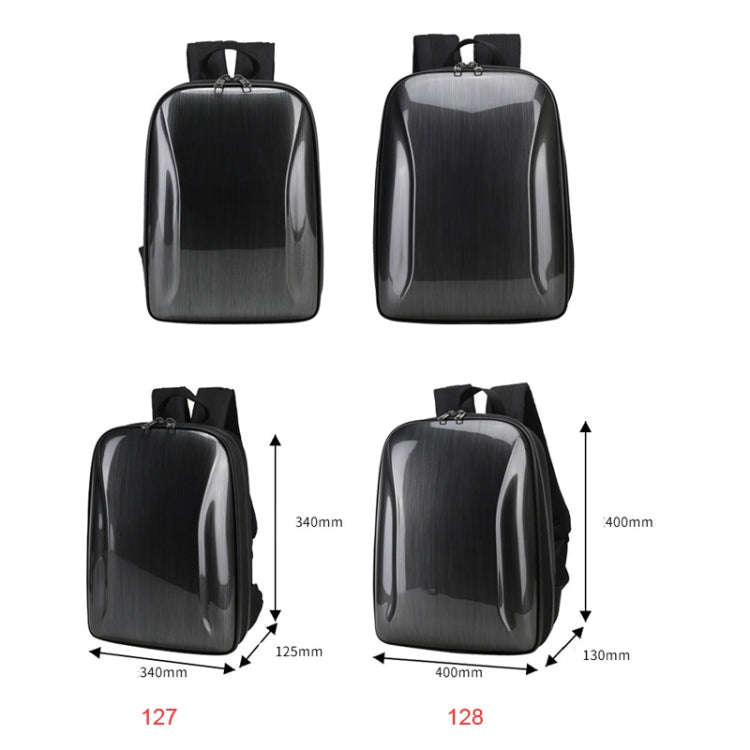 Waterproof Compression Hard Shell Backpack for DJI Mini 3 Pro, Size: 128 Large(Brushed Gray)