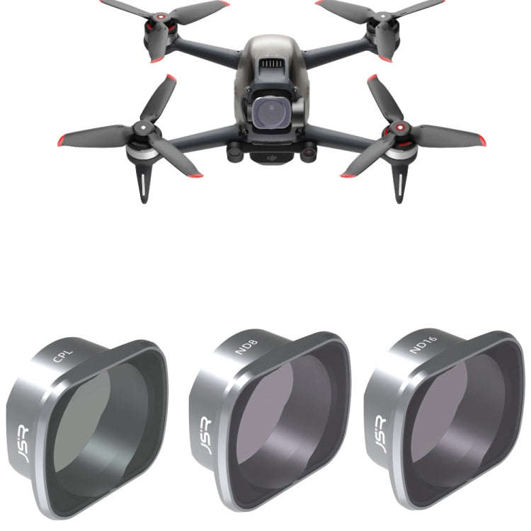 JUNESTAR  Drone Filters For DJI FPV COMBO ,Model: UV+CPL+ND4/8/16/32