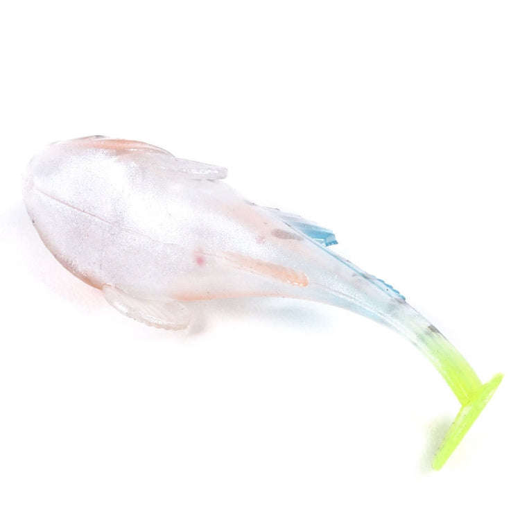 4 PCS HENGJIA SO062 Defense Bottom Tail 14g Jumping Fish Luya Soft Bait(3)