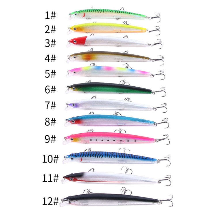 HENGJIA MI130 13.5cm 15.5g Far Throwing Floating Water Laser Bait(3)