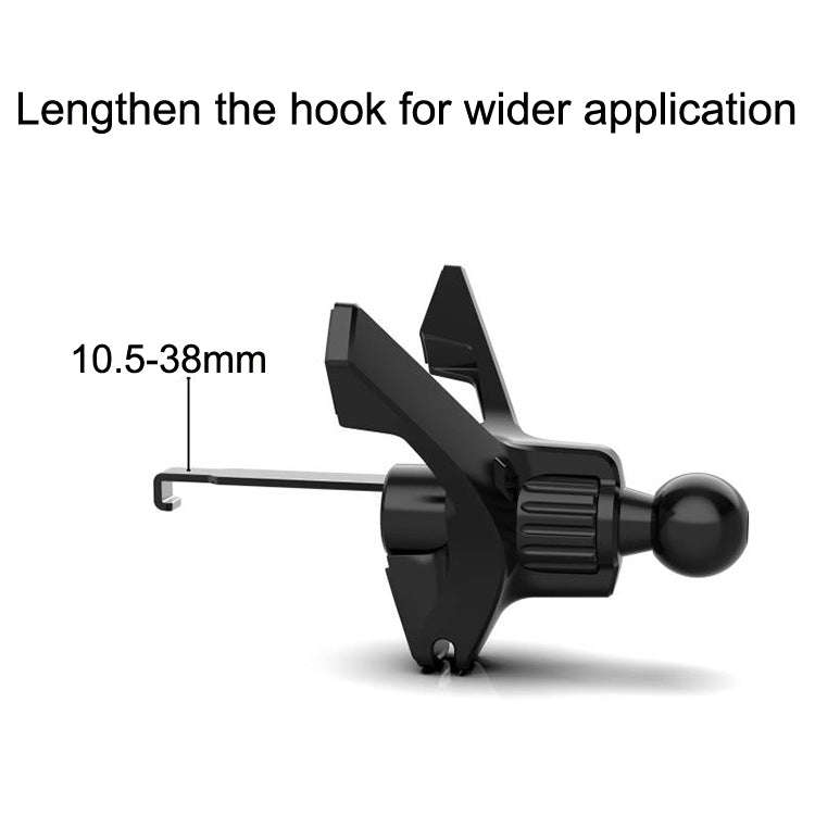 Y-Type Air Outlet Mobile Phone Bracket Air Conditioning Port Car Support(17mm Ball Head)