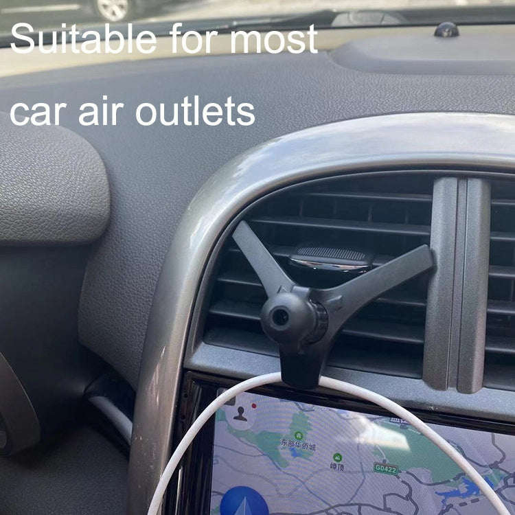Y-Type Air Outlet Mobile Phone Bracket Air Conditioning Port Car Support(17mm Ball Head)
