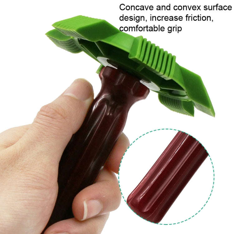 2 PCS Air Conditioner Blade Condenser Cleaning Fin Comb Brush(Green)