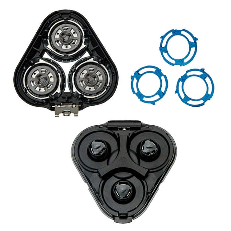 Razor Replacement Shaver Head for Philips Series 5000 S5078 S5079(Black)