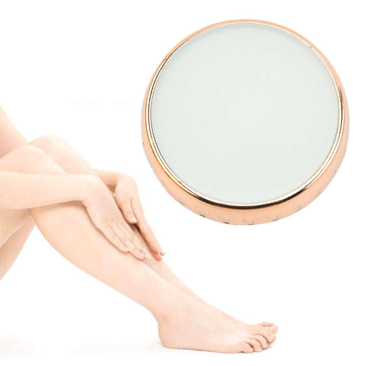 Manual Glass Shaver Physical Painless Gentle Epilator(Rose Gold)