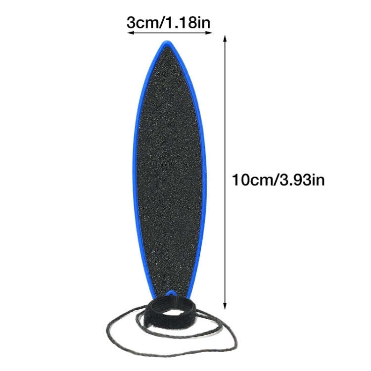 2 PCS Mini Fingertip Surfboard Kids Fingertip Skateboard Toys(Blue)