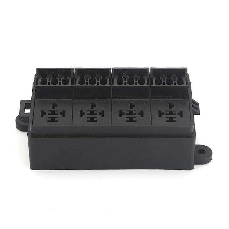 TF008-10 12V 4Pin Relay Car RV Radiography Sound Modified Electromagnetic Insurance Box