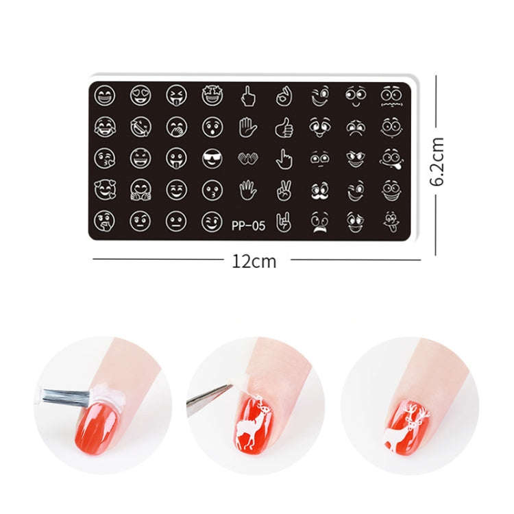 Butterfly Dream Nail Art Printed Steel Plate(E084-11)