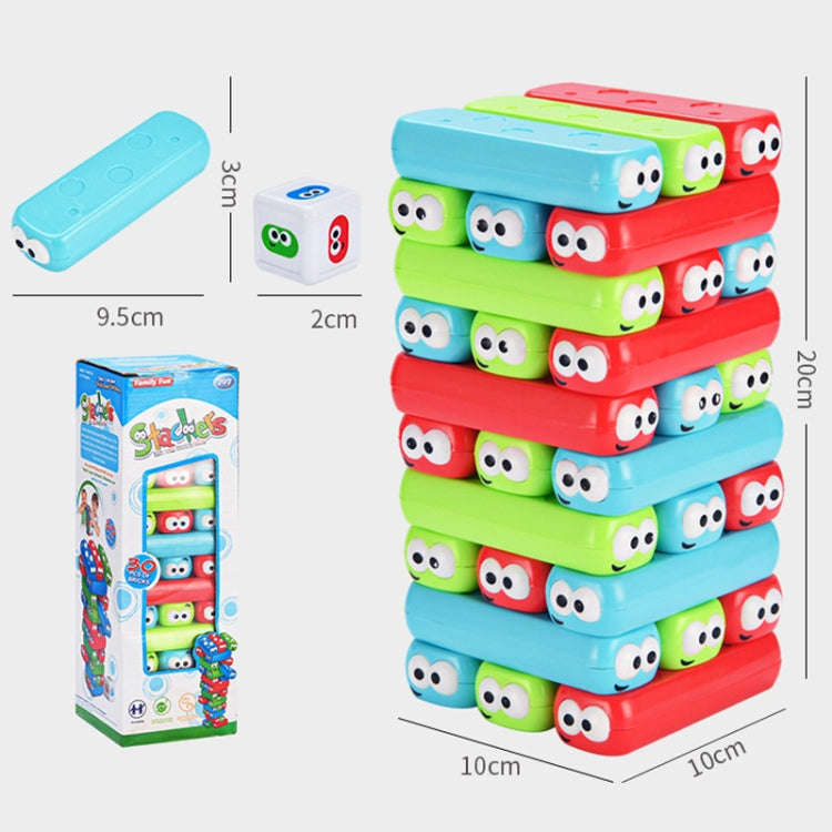 Early Education Stacking Tower Parent-child Game Interactive Toy Large