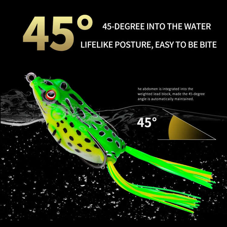 Thunder Frog Road Lure Fake Bait Simulation Soft Bait, Specification: 17.5g 6.5 cm(A)