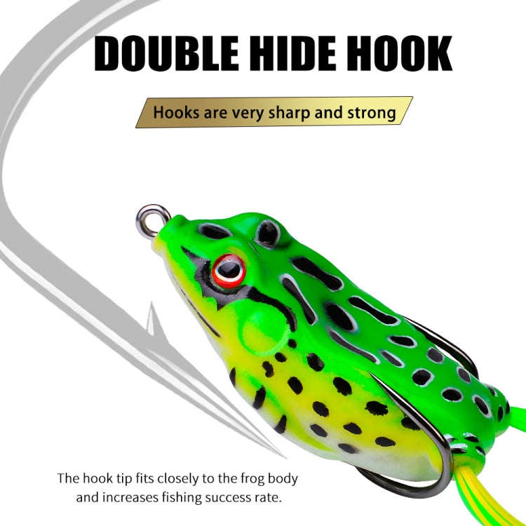 Thunder Frog Road Lure Fake Bait Simulation Soft Bait, Specification: 9g 5.3cm(G)