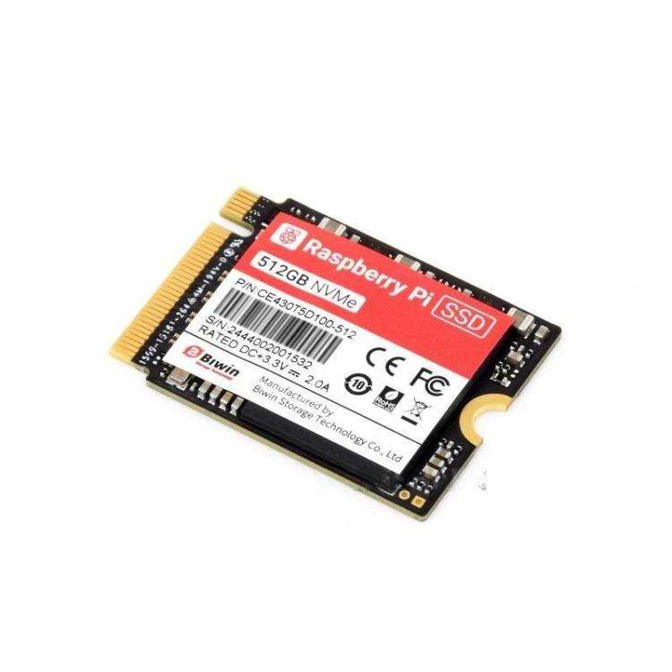 WAVESHARE Official Raspberry Pi SSD Complies With PCIe Gen 3 Standard 512GB