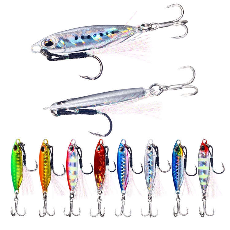 2 PCS HENGJIA Shore Casting Lead Fish Long-distance Casting Sinker Double Hook Lure, Size: 16g(5)