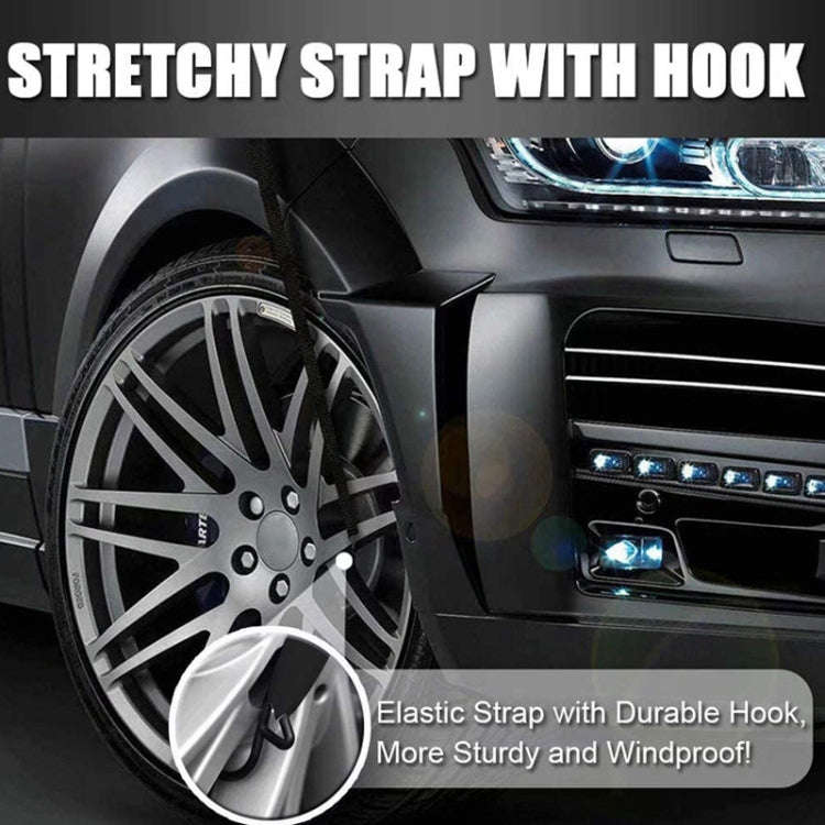 600D Oxford Cloth Car Snow Block Waterproof Windshield Coverings With Magnetic S
