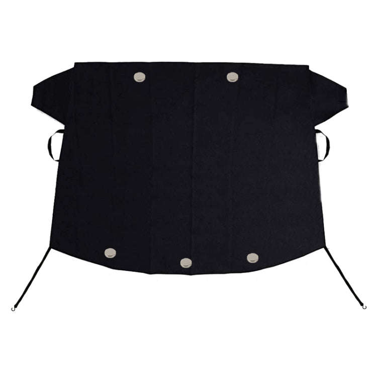 600D Oxford Cloth Car Snow Block Waterproof Windshield Coverings With Magnetic L