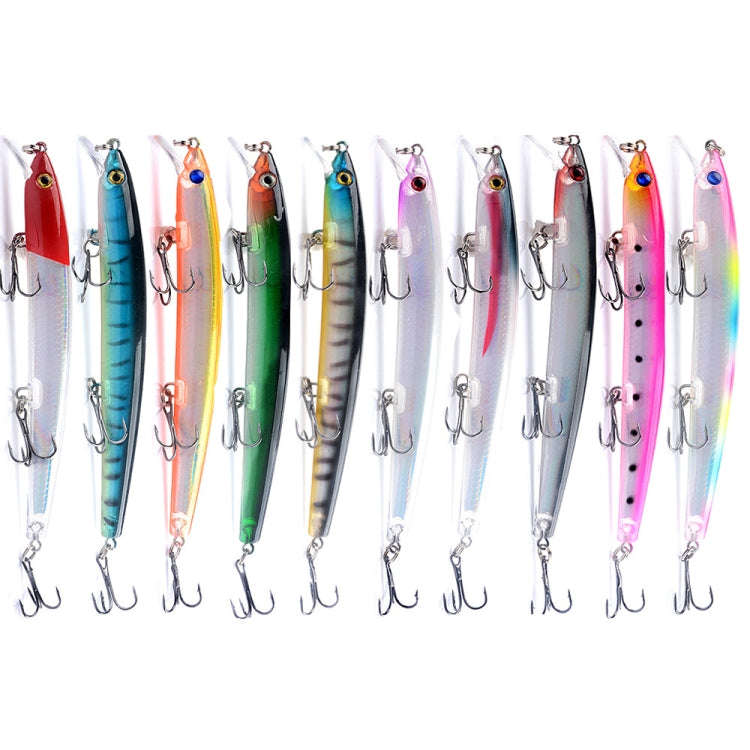 M0231 13.5cm 15g Mino Rattle Pearl Long-distance Suspension Laser Hard Lure(9)