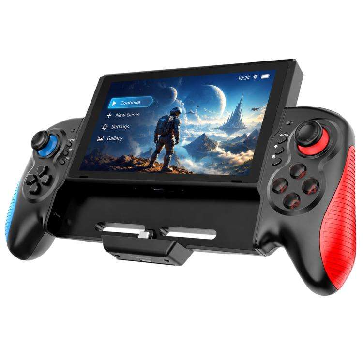 STK-7037 For Switch Game Controller with 6-axis Somatosensory Burst Function(Yellow Green)