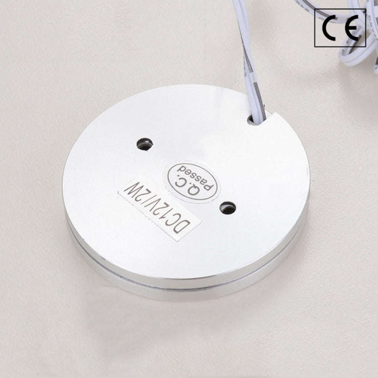 2 PCS 2W DC12V 18LED Cabinet Lights Showcase Lights,Spec: 2510 Terminal - Side Outlet(Warm Light ...