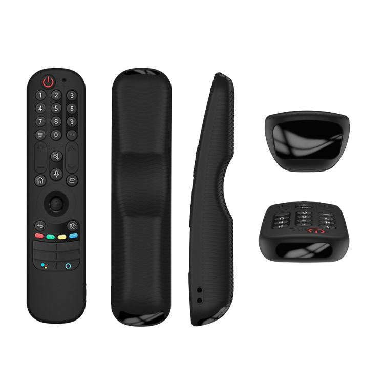 For LG An-MR21GC / AN-MR21N / AN-MR21GA TV Remote Control Silicone Protective Case(Black)