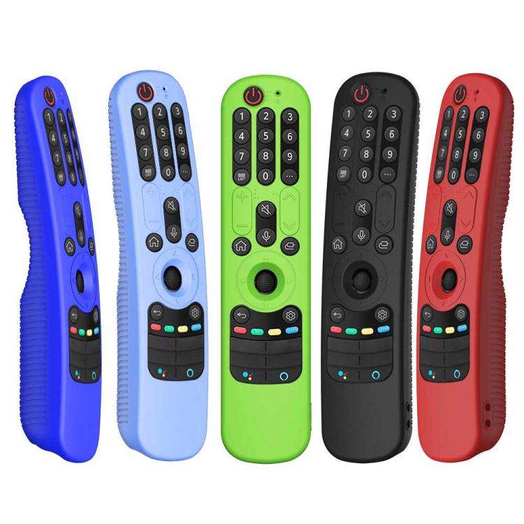 For LG An-MR21GC / AN-MR21N / AN-MR21GA TV Remote Control Silicone Protective Case(Blue)