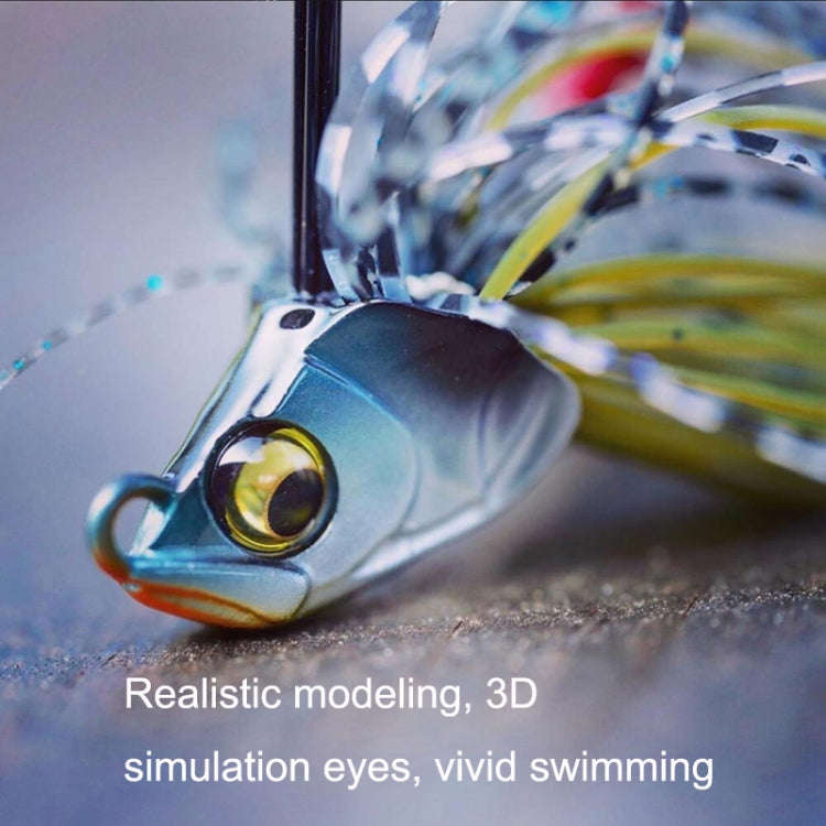 Lures Fake Bait Hubs Rotating Composite Sequins Noise Freshwater Sea Fishing Warped  Mouth Catfis...