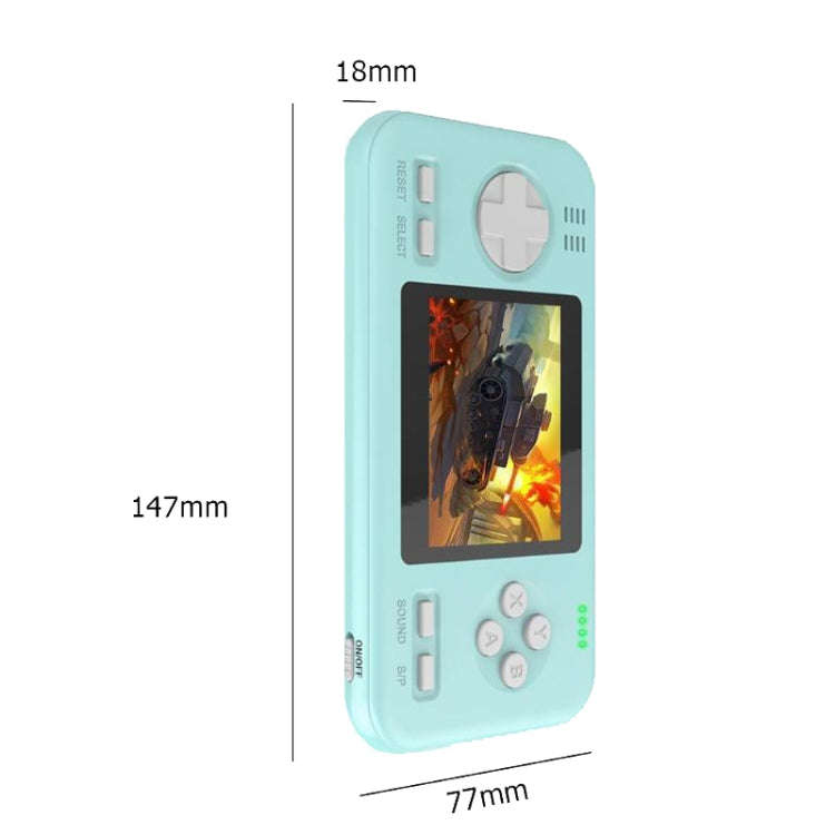 416 Pocket Console Portable Color Screen 8000mAh Rechargeable Game Machine(Blue)