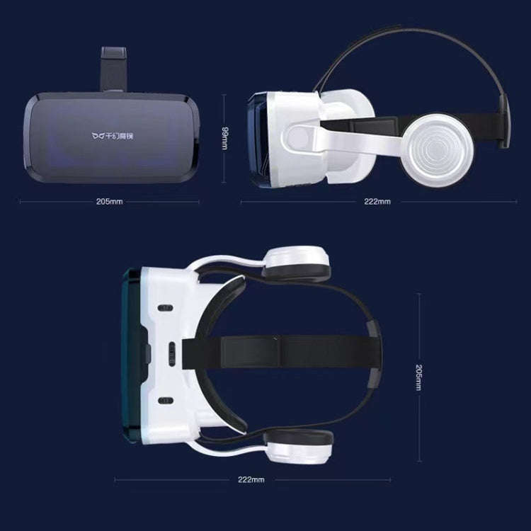 VRSHINECON G04BS+B03 Handle 3D Virtual Reality Helmet VR Glasses With Bluetooth Headset