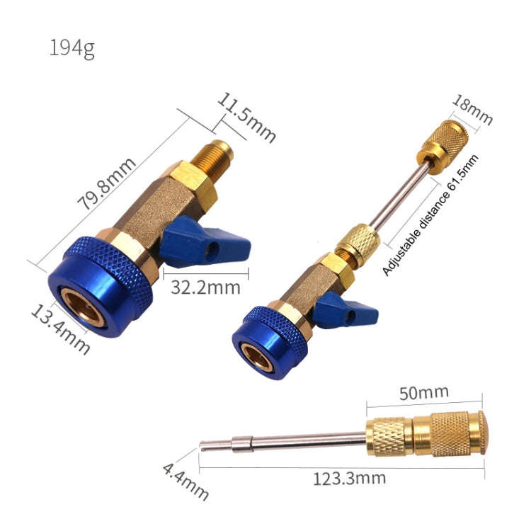 Automobile Air Conditioning Pipe Valve Core Disassembly Tool(High Pressure)