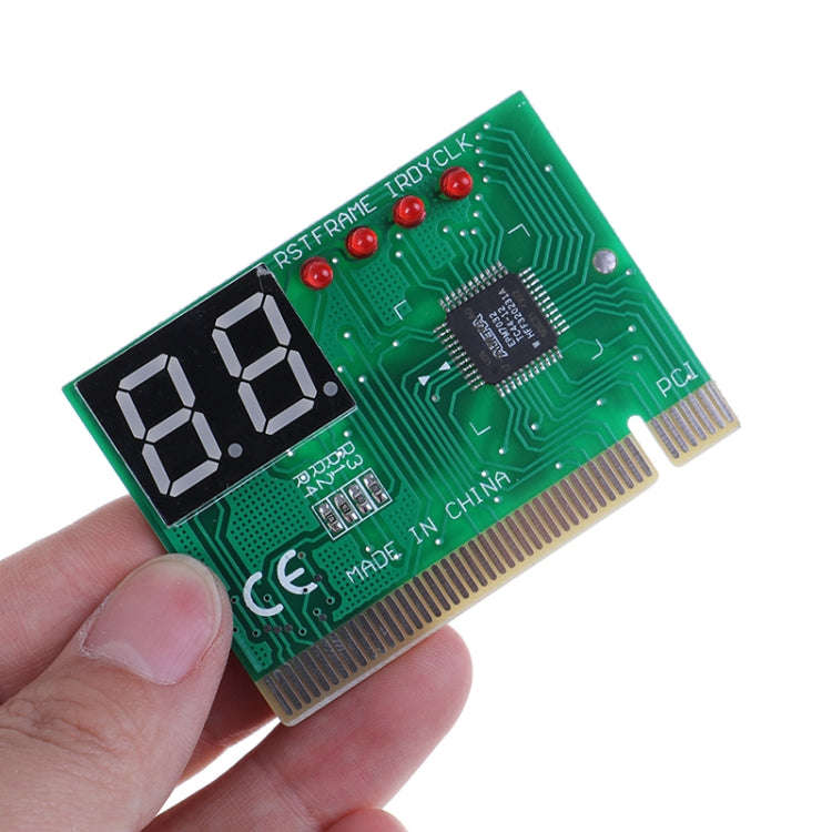 2-bit Computer Motherboard PCI Fault Diagnosis Card(English Manual)