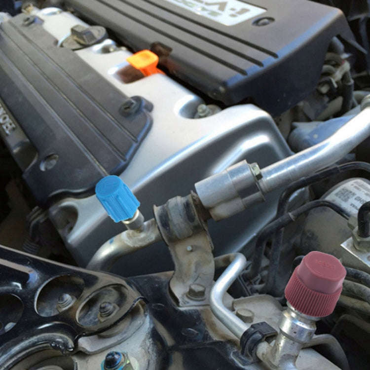 20pcs Automobile Air Conditioning Valve Plastic Dust Cap(High Pressure)