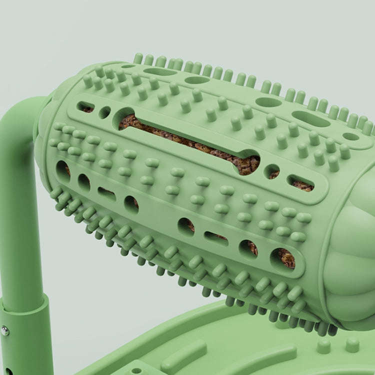 CW312 Pet Roller Food Leaker Dog Puzzle Adjustable Feeder(Green)
