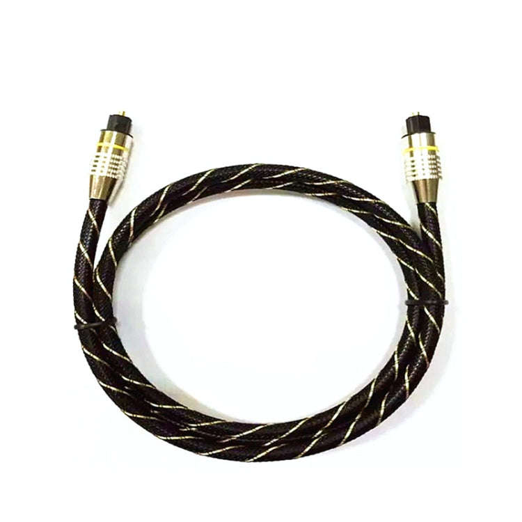 EMK HB/A6.0 SPDIF Interface Digital High-Definition Audio Optical Fiber Cable, Length: 10m(Black ...