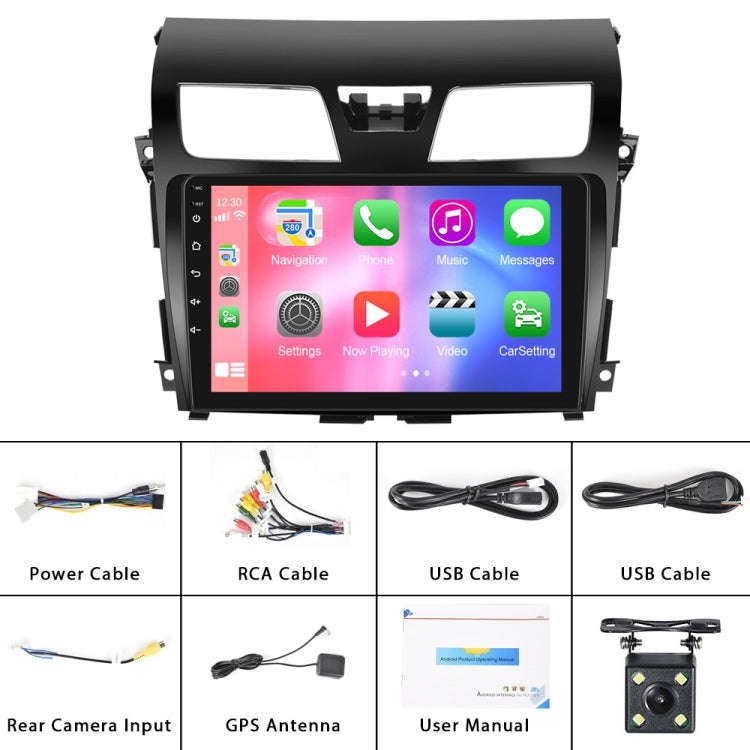 For Nissan Teana 13-16 10.1-Inch Reversing Video Large Screen Car MP5 Player, Style: WiFi Edition...