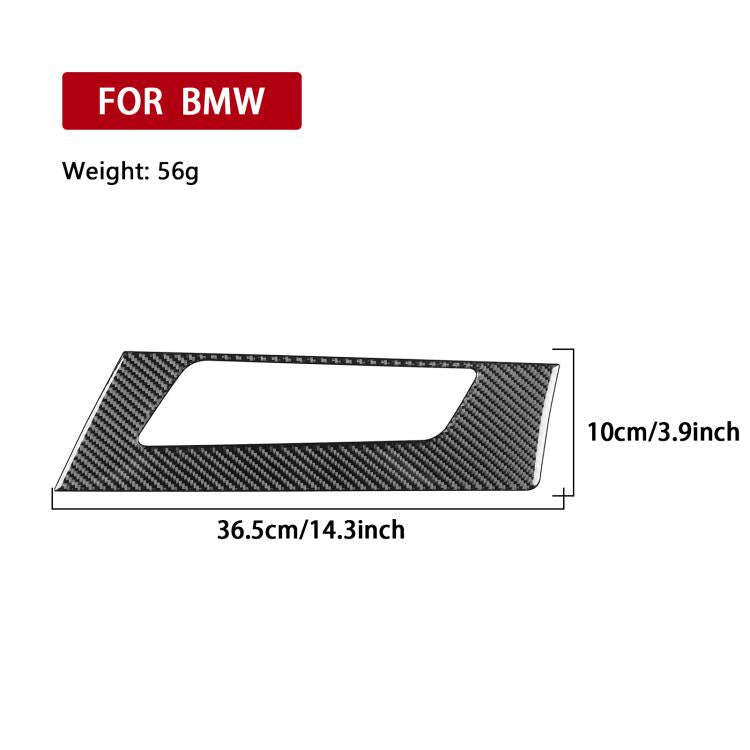For 2019-2024 BMW 8 Series G14 Right-hand Drive Dashboard Speaker Frame Sticker(Black)