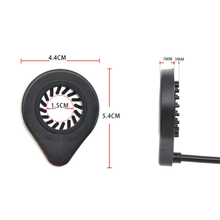 12 Magnetic Double Hall Electric Bicycle Pedal Assistant Sensor Mountain Bike Modification Access...