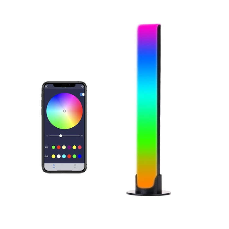 RGB Sound-controlled Rhythmic Response Lights Music Ambient LED Pick-up Lights Charging(Upgrade+A...