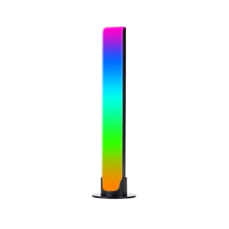 RGB Sound-controlled Rhythmic Response Lights Music Ambient LED Pick-up Lights Plug-in(Upgrade Bl...