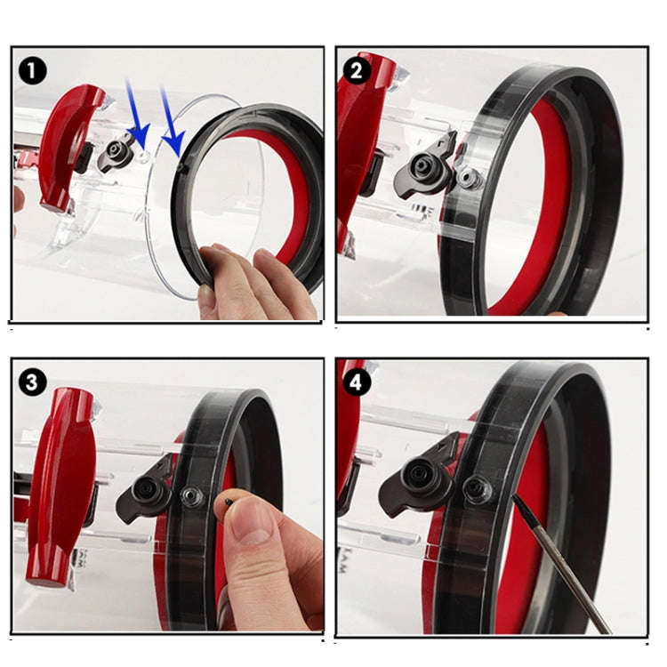 For Dyson V10 Slim / V12 Slim / V12 Dust Bin Sealing Ring  Vacuum Cleaner Replacement Accessories