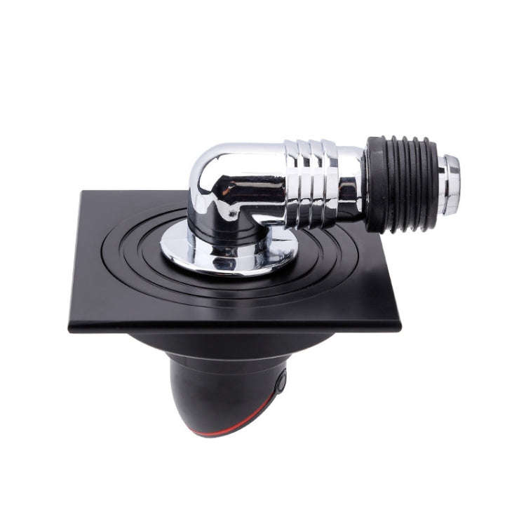 Washing Machine Using Full Copper Floor Drain(K6055 Black Bronze+Plastic Single Bend+Straight Row)