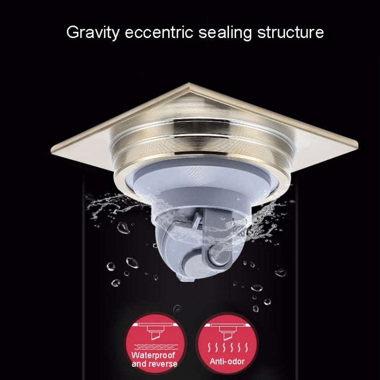 Washing Machine Using Full Copper Floor Drain(K6054 Nickel Brush+Plastic Single Bend+Straight Row)
